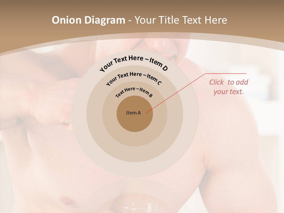 Person Mirror Morning PowerPoint Template