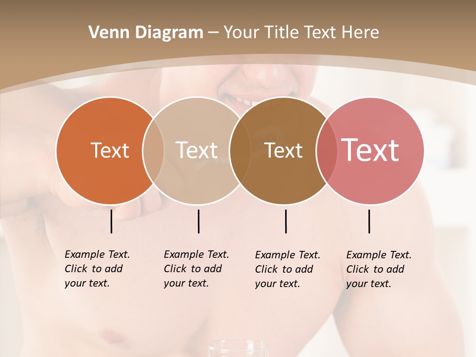 Person Mirror Morning PowerPoint Template