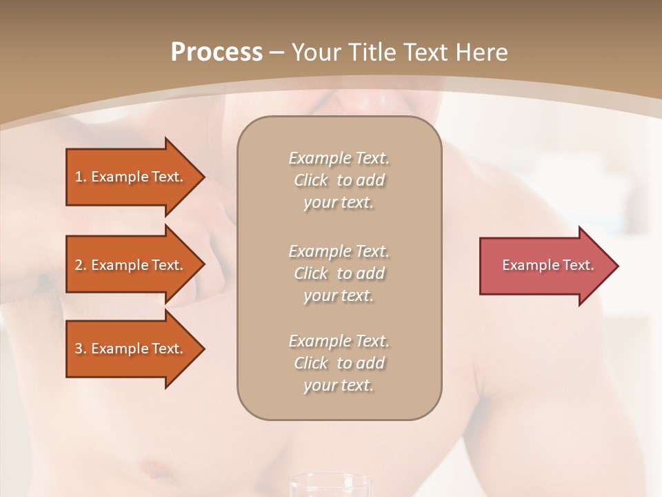 Person Mirror Morning PowerPoint Template