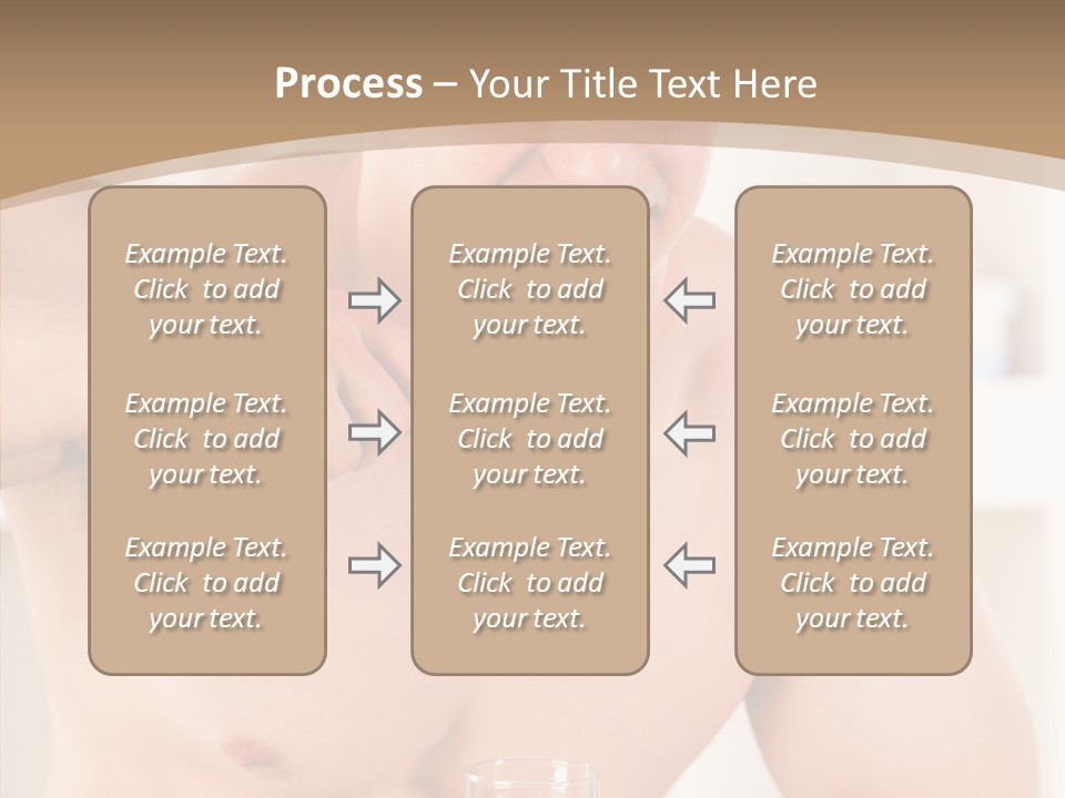 Person Mirror Morning PowerPoint Template