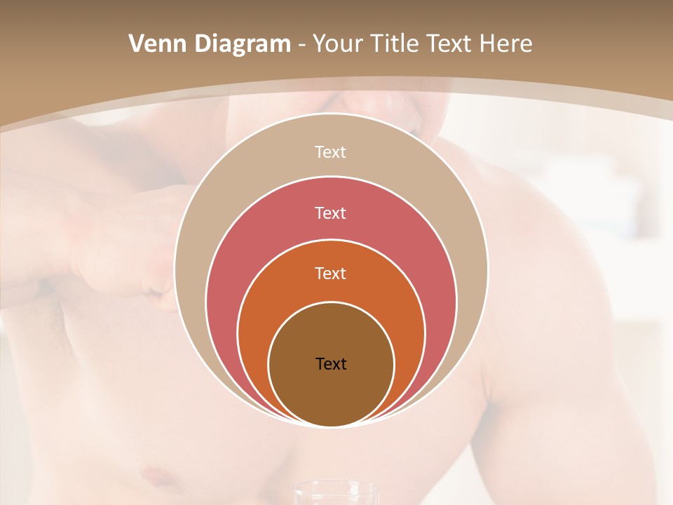 Person Mirror Morning PowerPoint Template