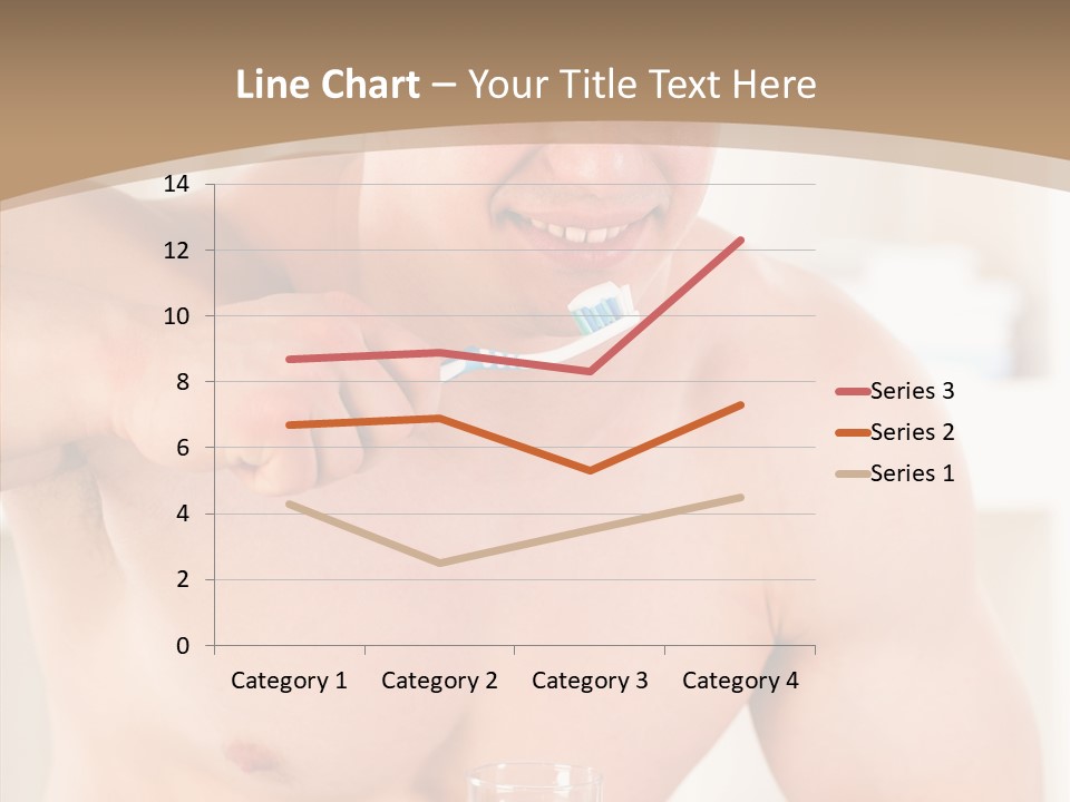 Person Mirror Morning PowerPoint Template