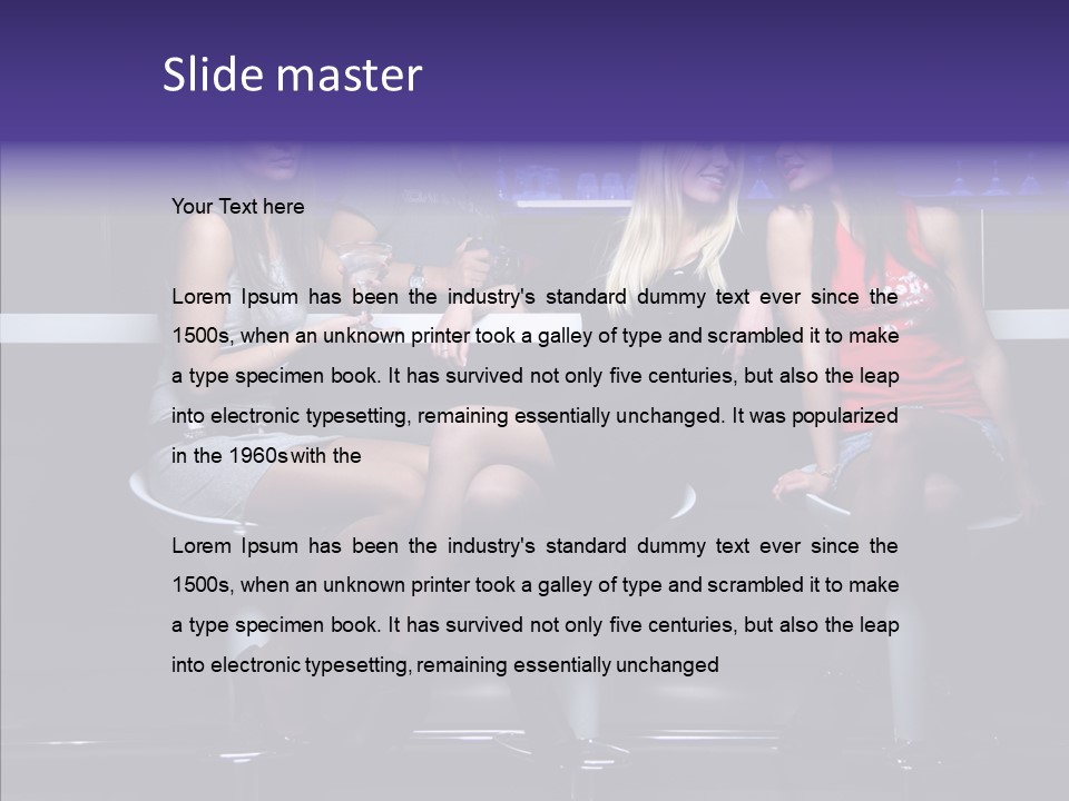 Company Chair Board PowerPoint Template