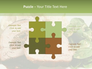 Horseradish Dinner Arugula PowerPoint Template