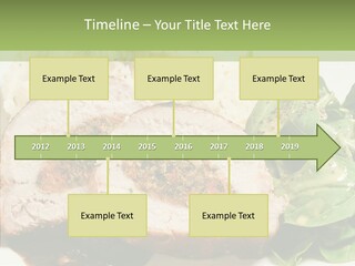 Horseradish Dinner Arugula PowerPoint Template