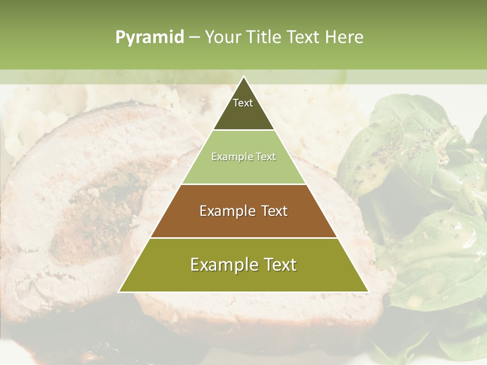 Horseradish Dinner Arugula PowerPoint Template