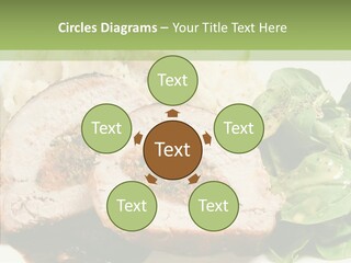 Horseradish Dinner Arugula PowerPoint Template