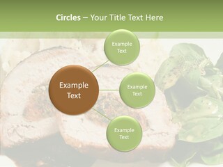 Horseradish Dinner Arugula PowerPoint Template