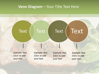Horseradish Dinner Arugula PowerPoint Template
