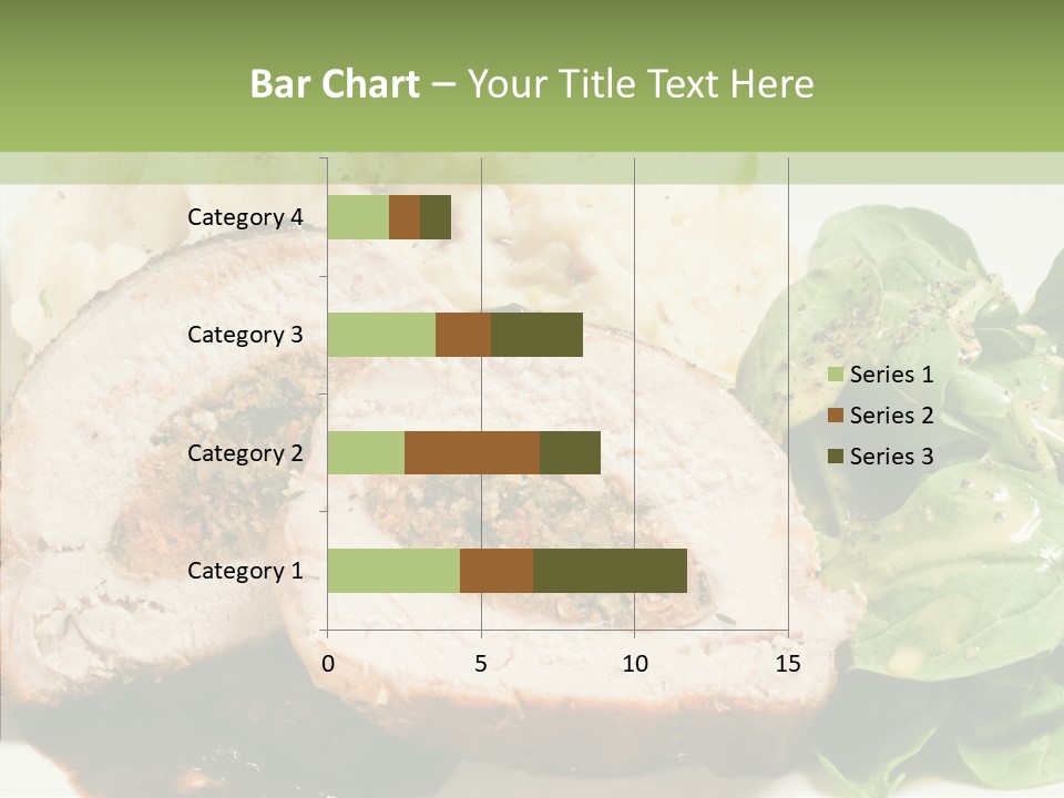 Horseradish Dinner Arugula PowerPoint Template