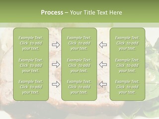 Horseradish Dinner Arugula PowerPoint Template