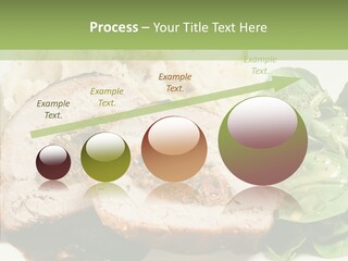 Horseradish Dinner Arugula PowerPoint Template
