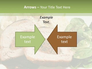 Horseradish Dinner Arugula PowerPoint Template