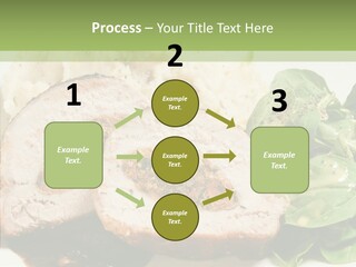 Horseradish Dinner Arugula PowerPoint Template