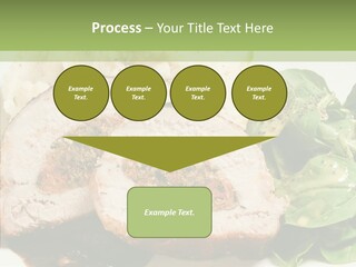 Horseradish Dinner Arugula PowerPoint Template