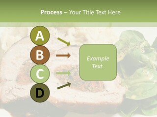 Horseradish Dinner Arugula PowerPoint Template