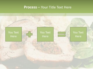 Horseradish Dinner Arugula PowerPoint Template