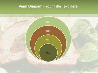 Horseradish Dinner Arugula PowerPoint Template