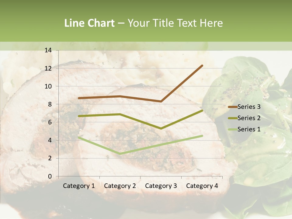 Horseradish Dinner Arugula PowerPoint Template