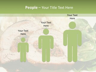 Horseradish Dinner Arugula PowerPoint Template
