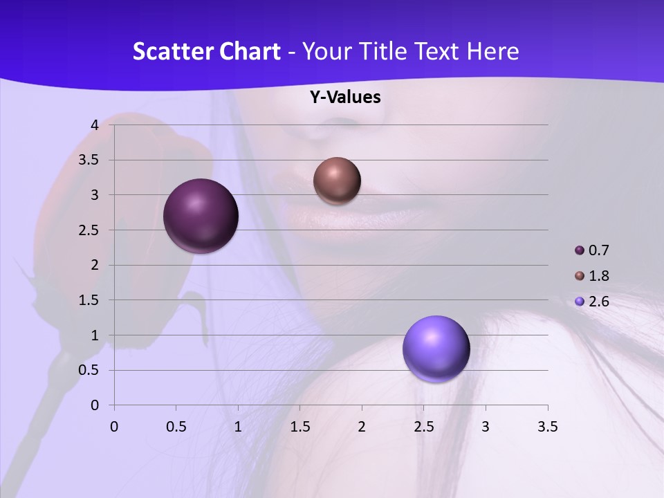 Flower Face Eyes PowerPoint Template