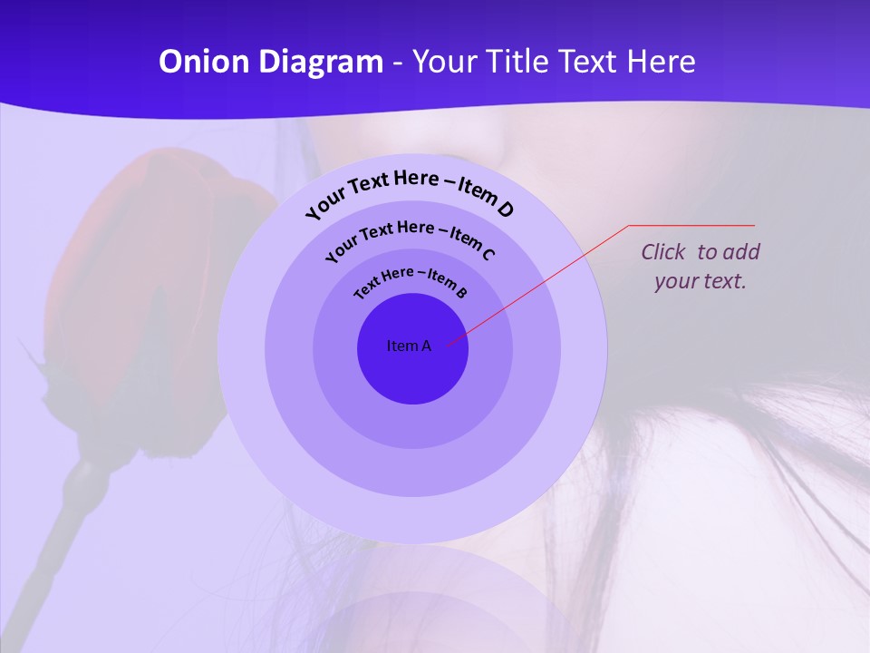 Flower Face Eyes PowerPoint Template