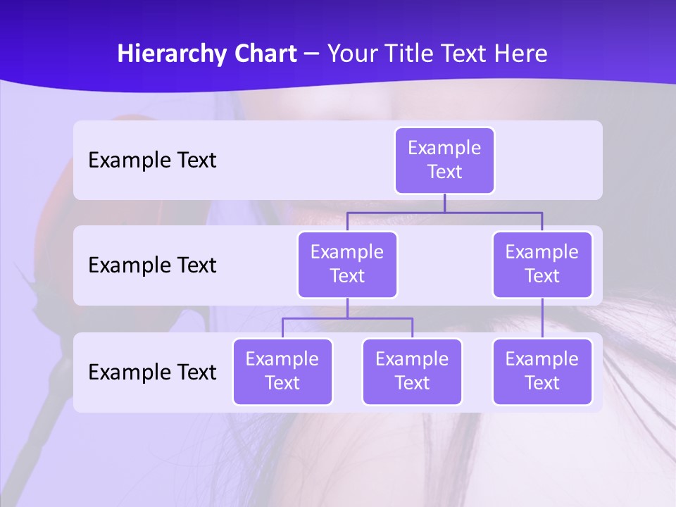 Flower Face Eyes PowerPoint Template