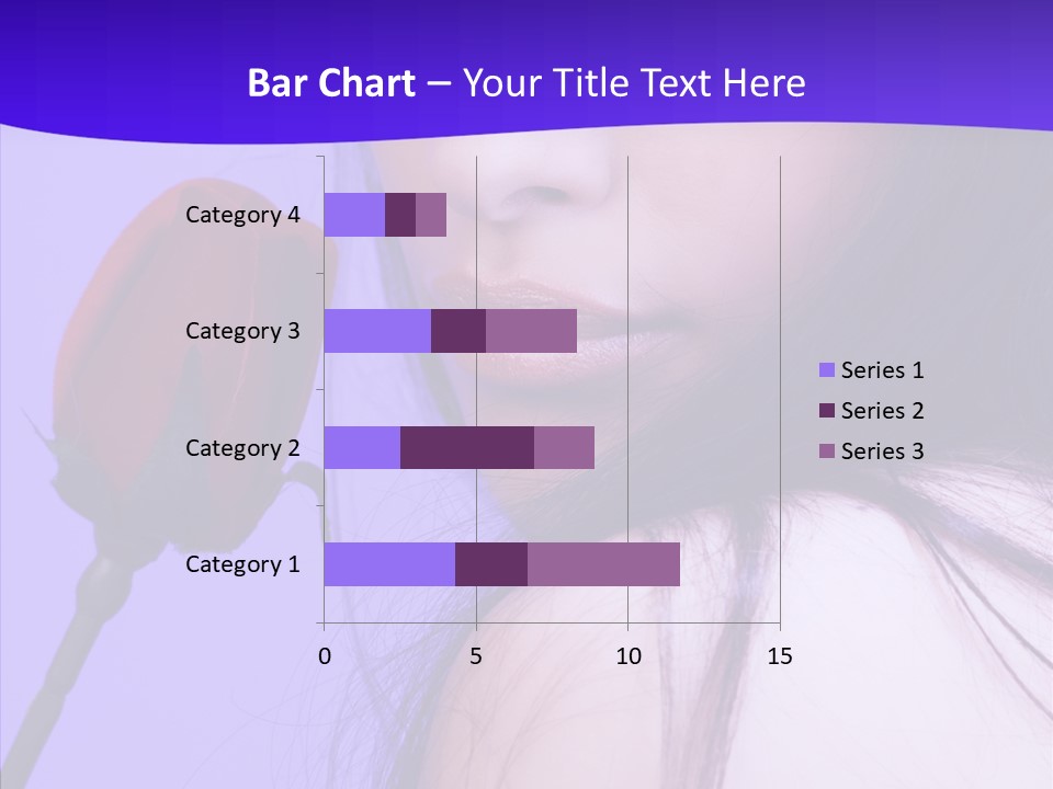 Flower Face Eyes PowerPoint Template