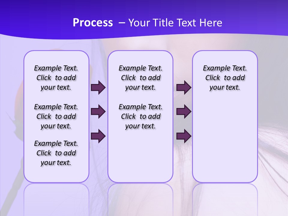 Flower Face Eyes PowerPoint Template