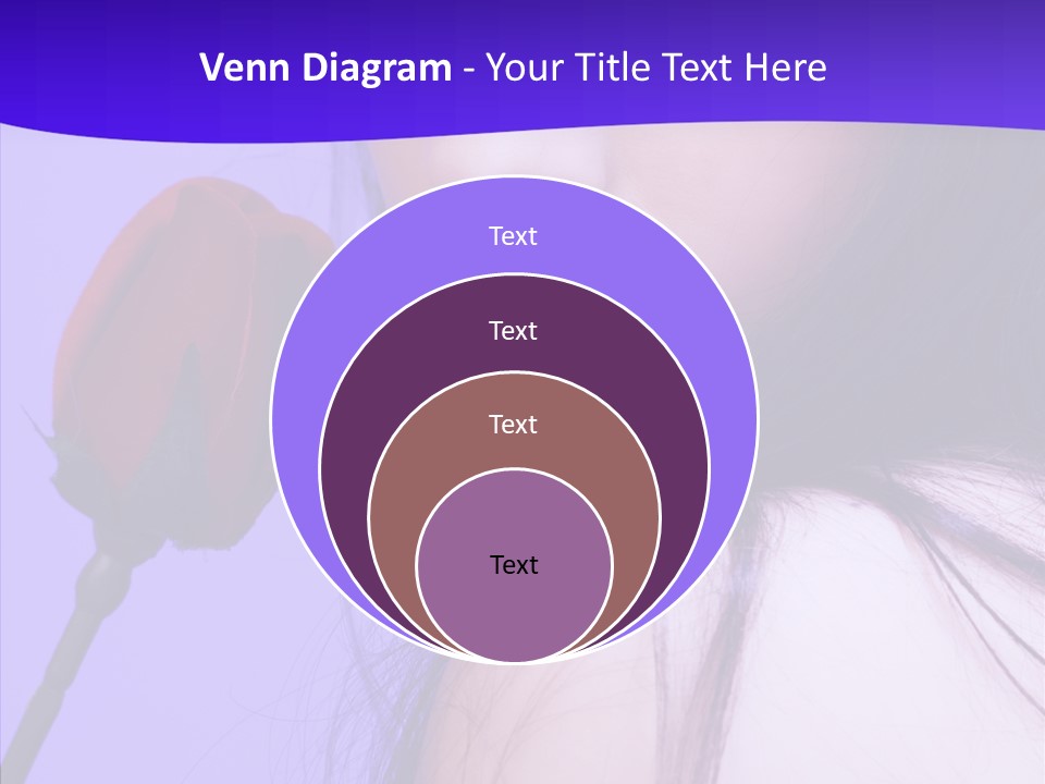 Flower Face Eyes PowerPoint Template