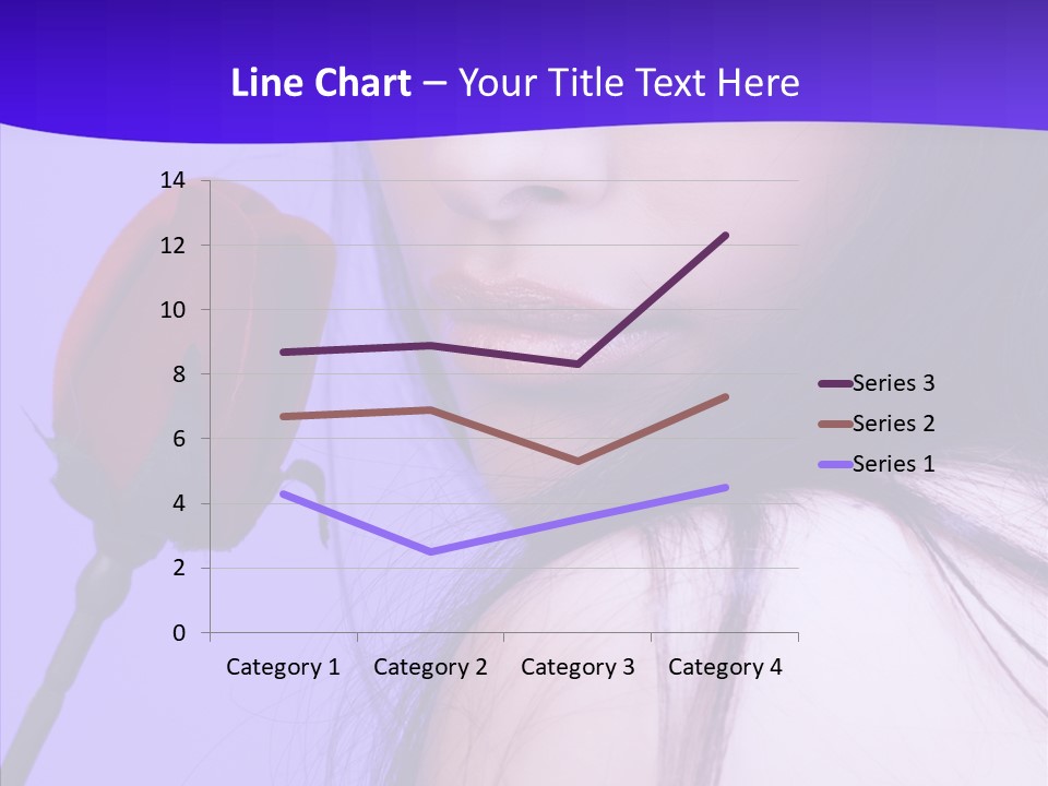 Flower Face Eyes PowerPoint Template