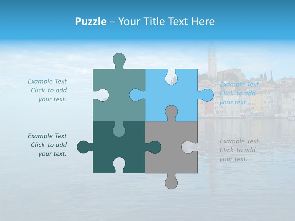 Harbor Peace Voyage PowerPoint Template