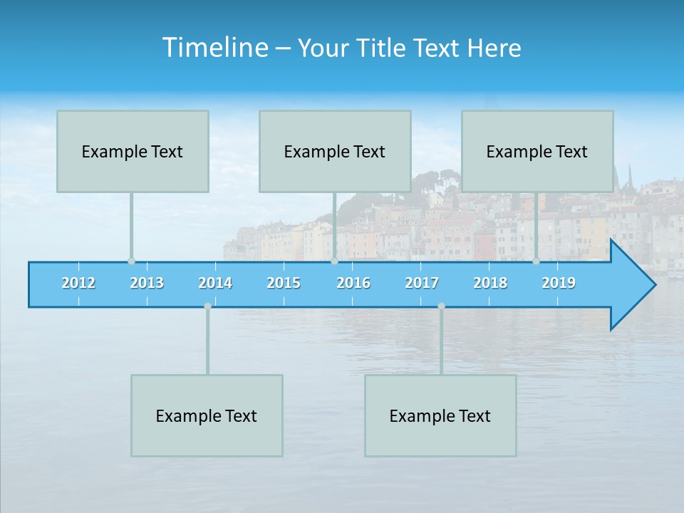 Harbor Peace Voyage PowerPoint Template