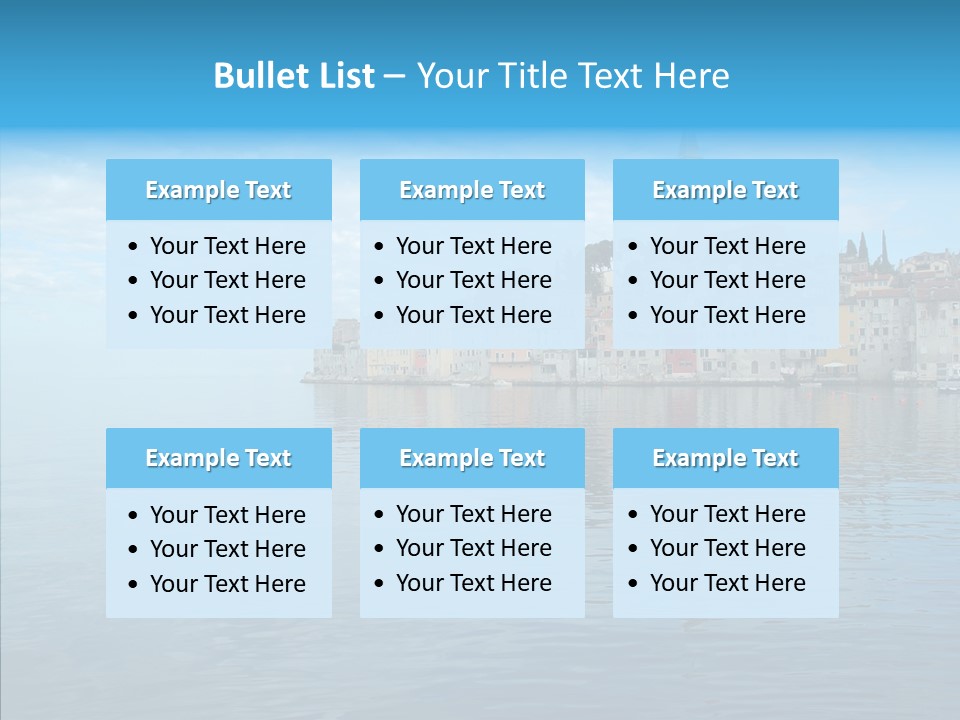 Harbor Peace Voyage PowerPoint Template