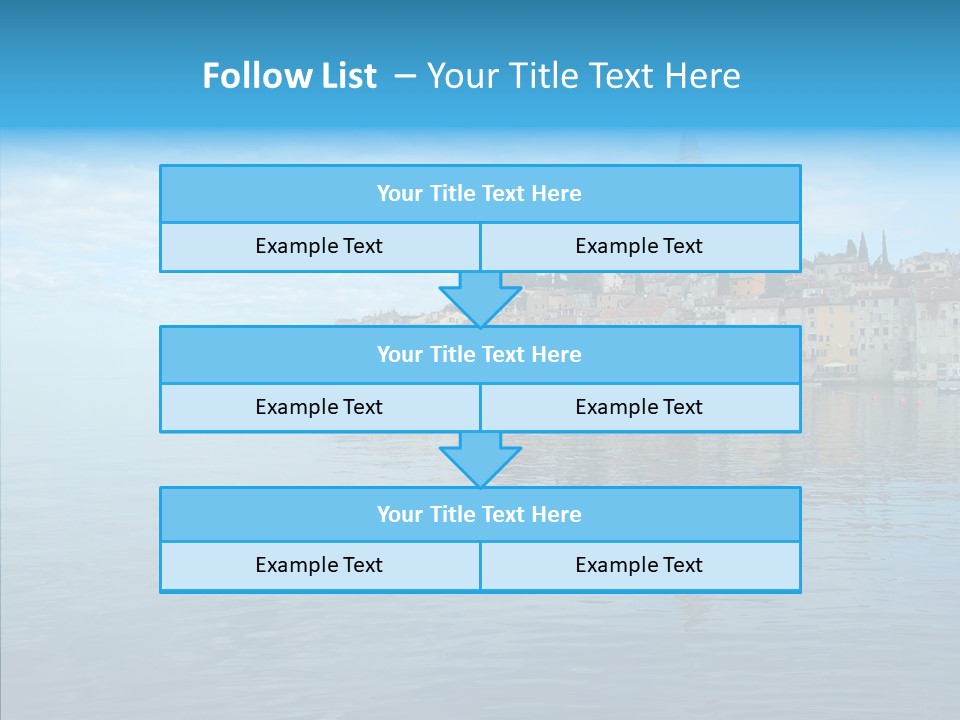 Harbor Peace Voyage PowerPoint Template