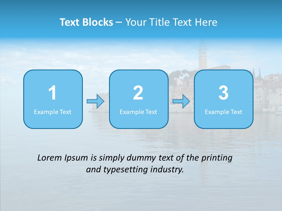 Harbor Peace Voyage PowerPoint Template