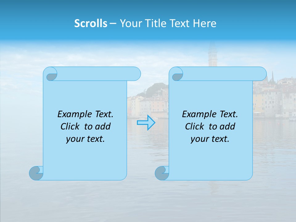 Harbor Peace Voyage PowerPoint Template