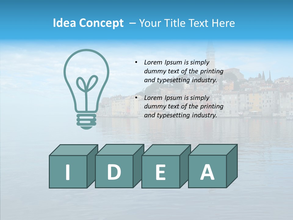 Harbor Peace Voyage PowerPoint Template