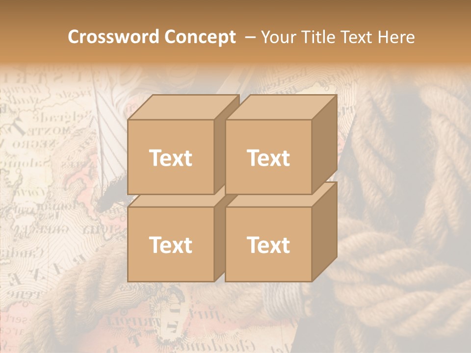 South Cartography Illustration PowerPoint Template
