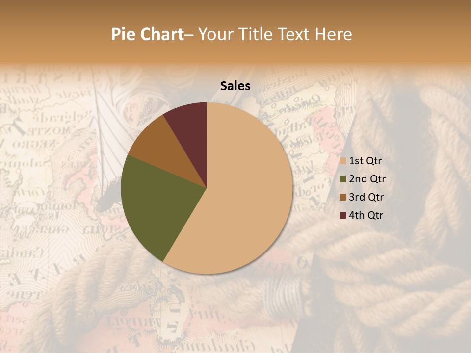 South Cartography Illustration PowerPoint Template