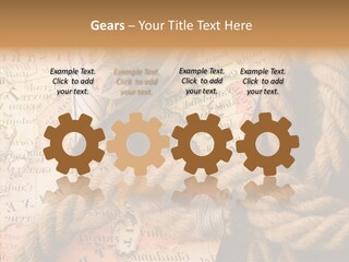 South Cartography Illustration PowerPoint Template