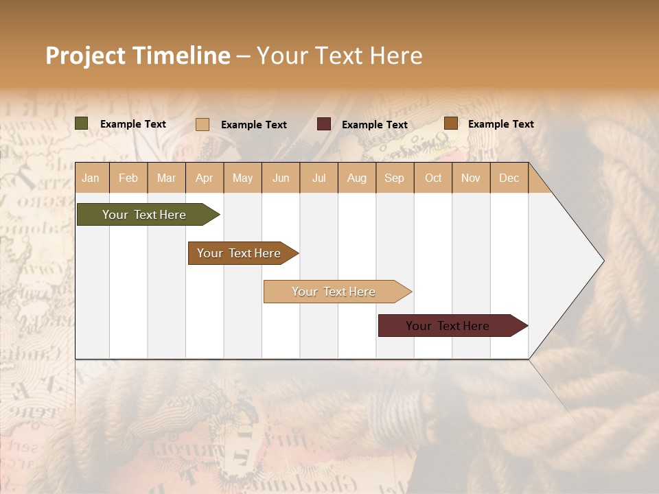 South Cartography Illustration PowerPoint Template