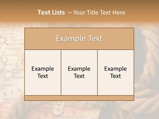 South Cartography Illustration PowerPoint Template