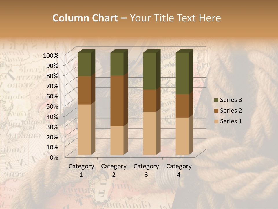 South Cartography Illustration PowerPoint Template