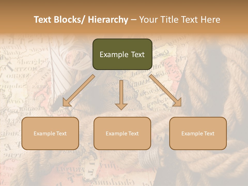 South Cartography Illustration PowerPoint Template