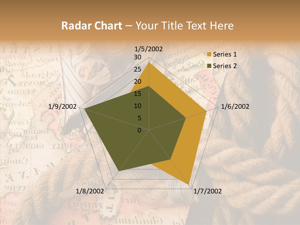 South Cartography Illustration PowerPoint Template