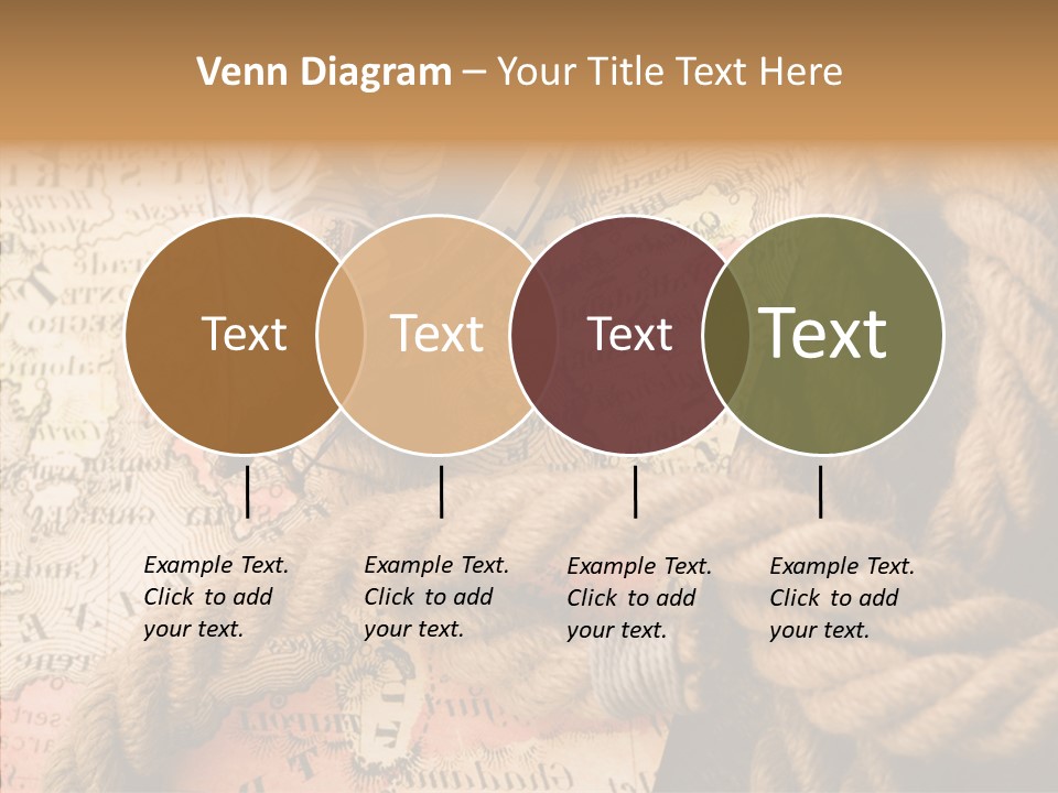 South Cartography Illustration PowerPoint Template