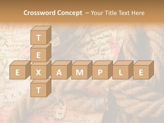 South Cartography Illustration PowerPoint Template