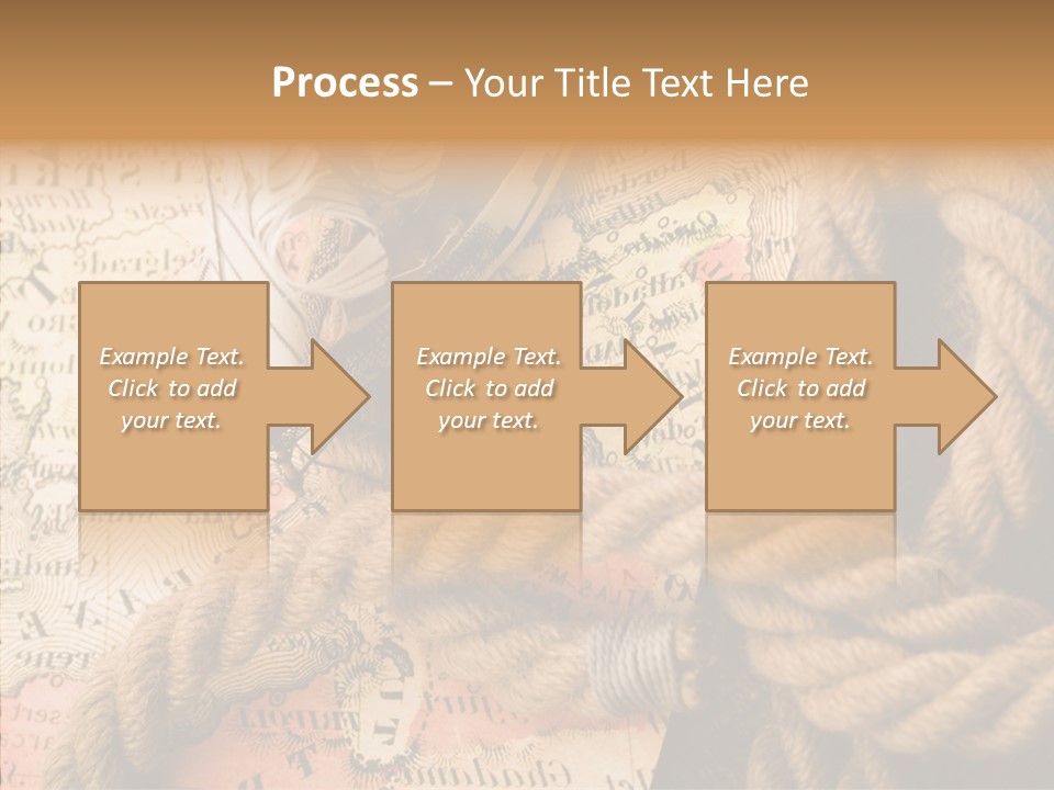 South Cartography Illustration PowerPoint Template
