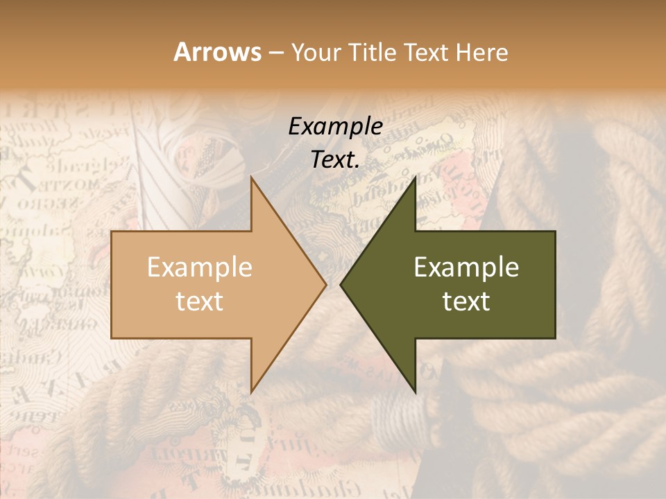 South Cartography Illustration PowerPoint Template
